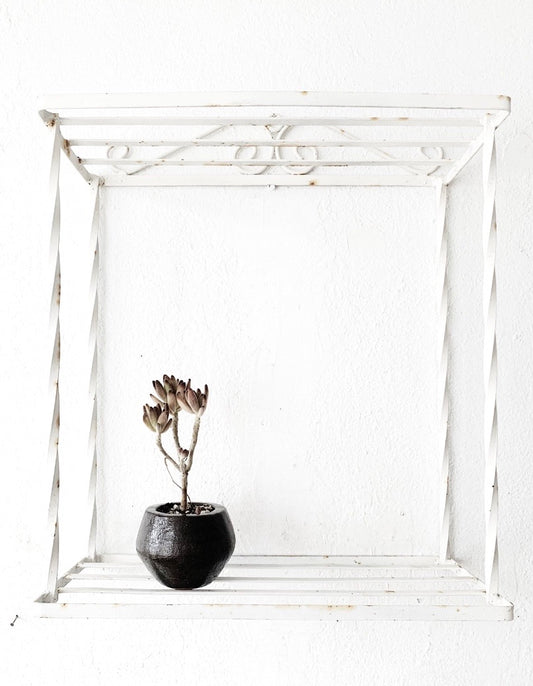 Mid Century Iron Shelf