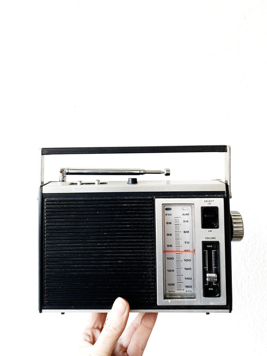 Mid Century AM/FM Weather Radio