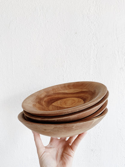 Cherry Wood Bowl Set of Four