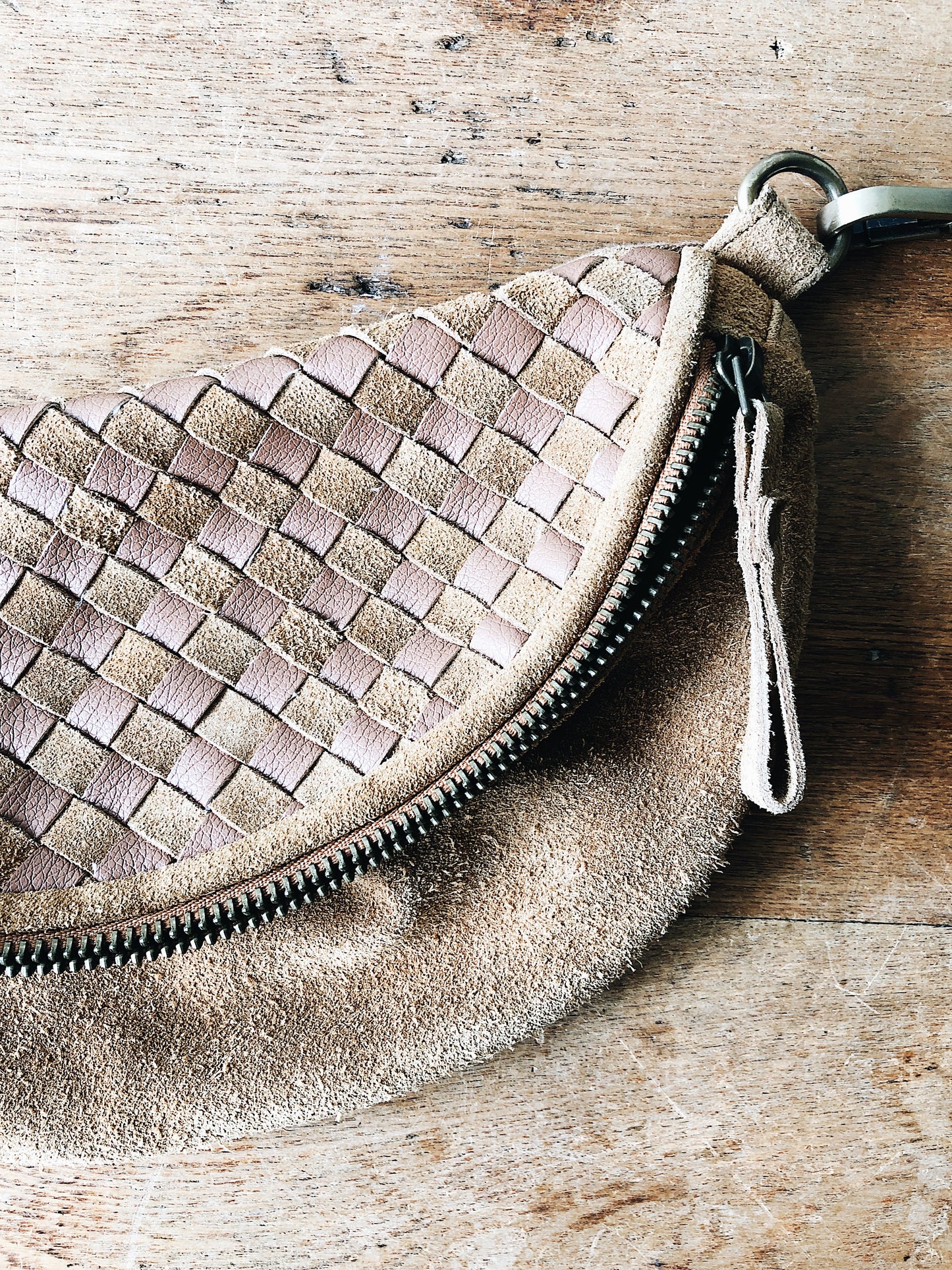 Vintage Leather Hip Pack