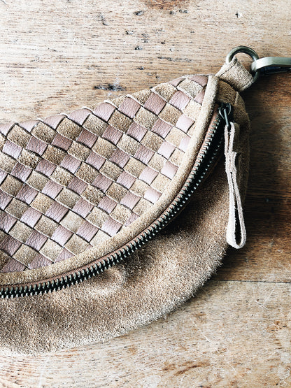 Vintage Leather Hip Pack