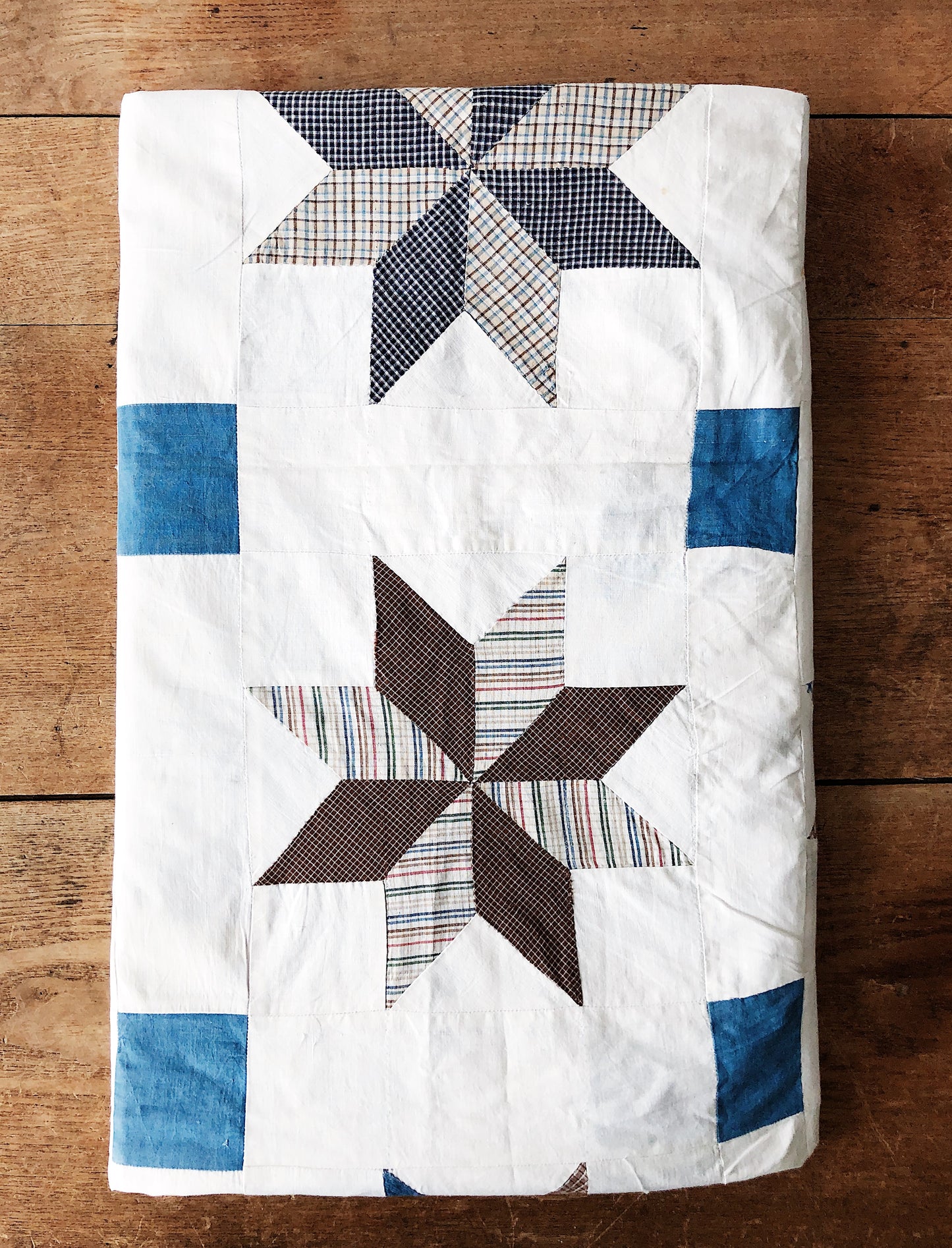 Vintage Cotton Quilt Top