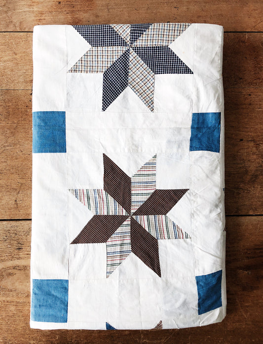 Vintage Cotton Quilt Top