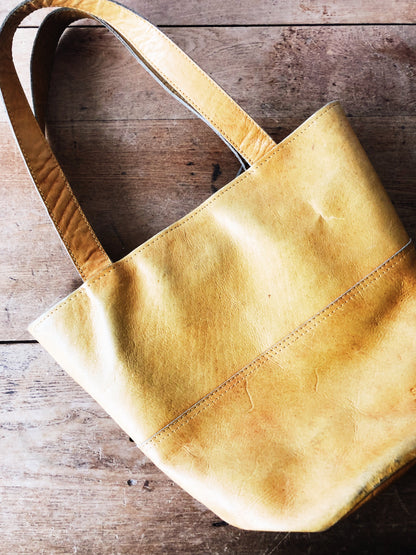 Soy Nica Leather Bucket Tote