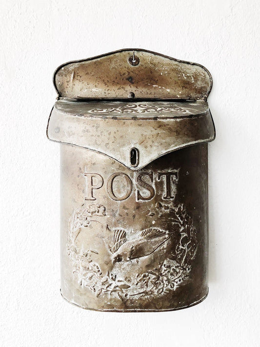Vintage Tin Mailbox