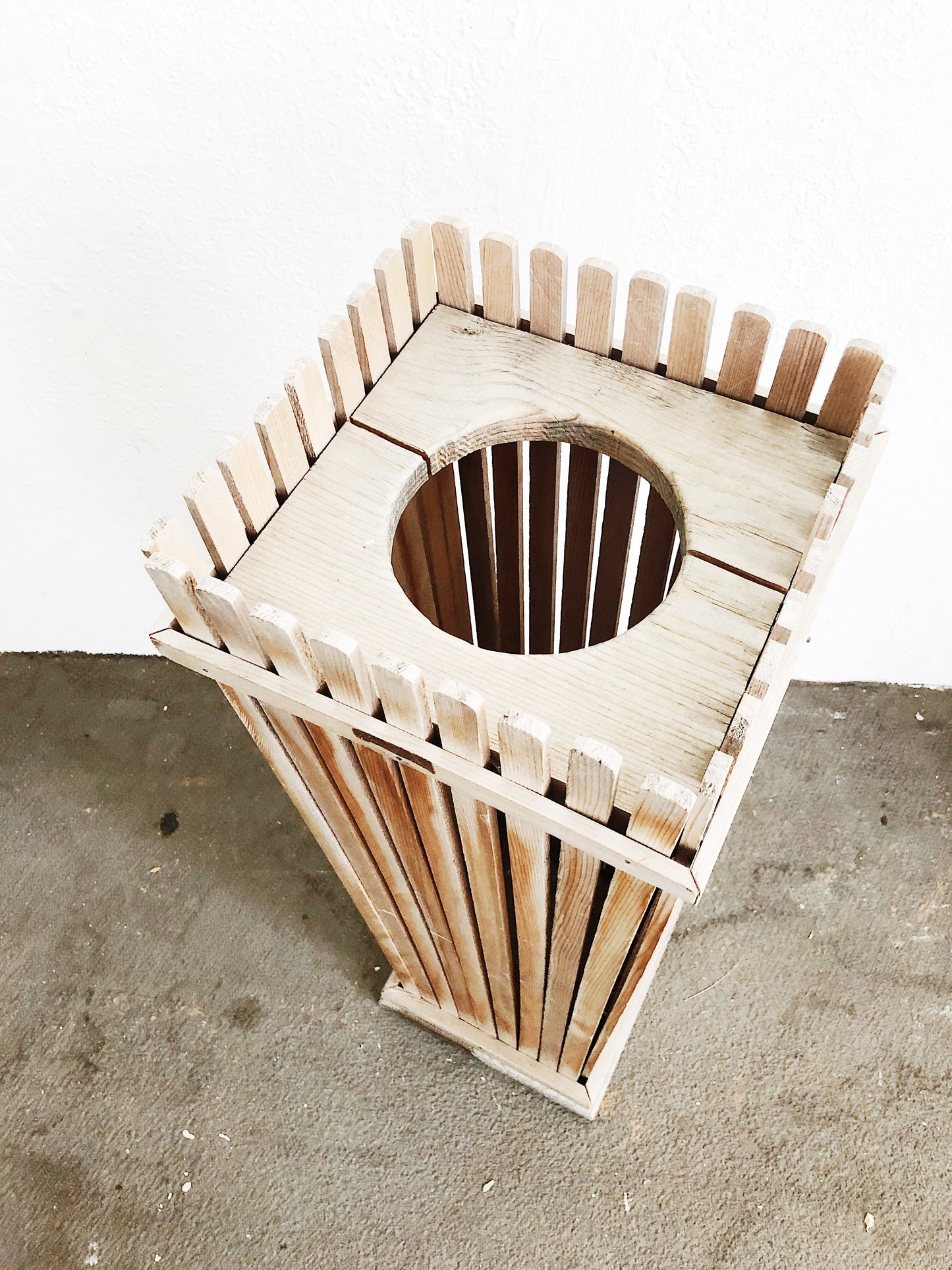 Handmade Cedar Plant Stand