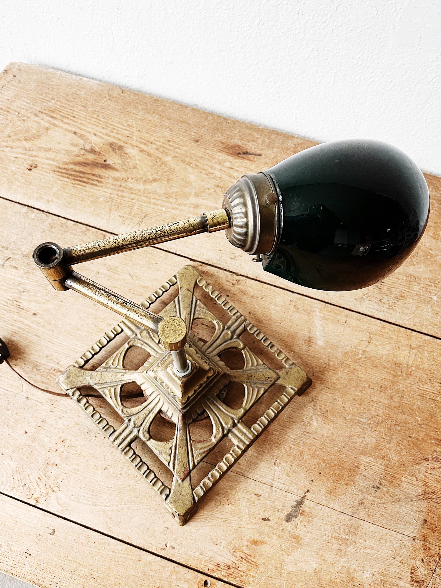 Antique Machine Age Lamp