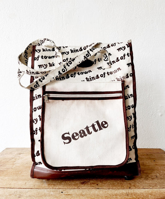 Vintage Rolling Soft Side Luggage