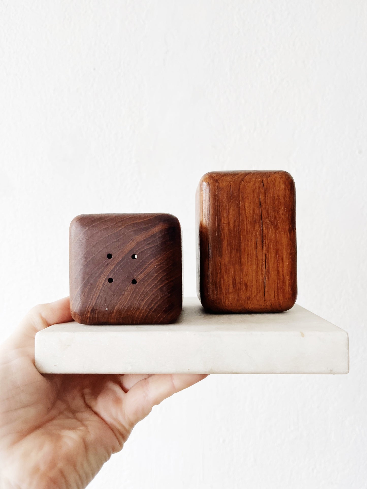 Danish Modern Teak Shakers