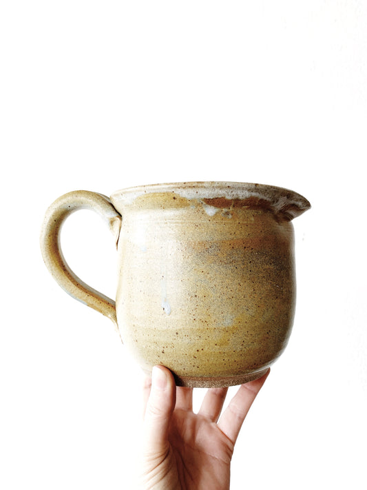 Vintage Stoneware Pitcher
