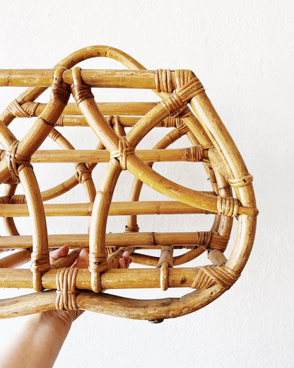 Chunky Bamboo Record Rack
