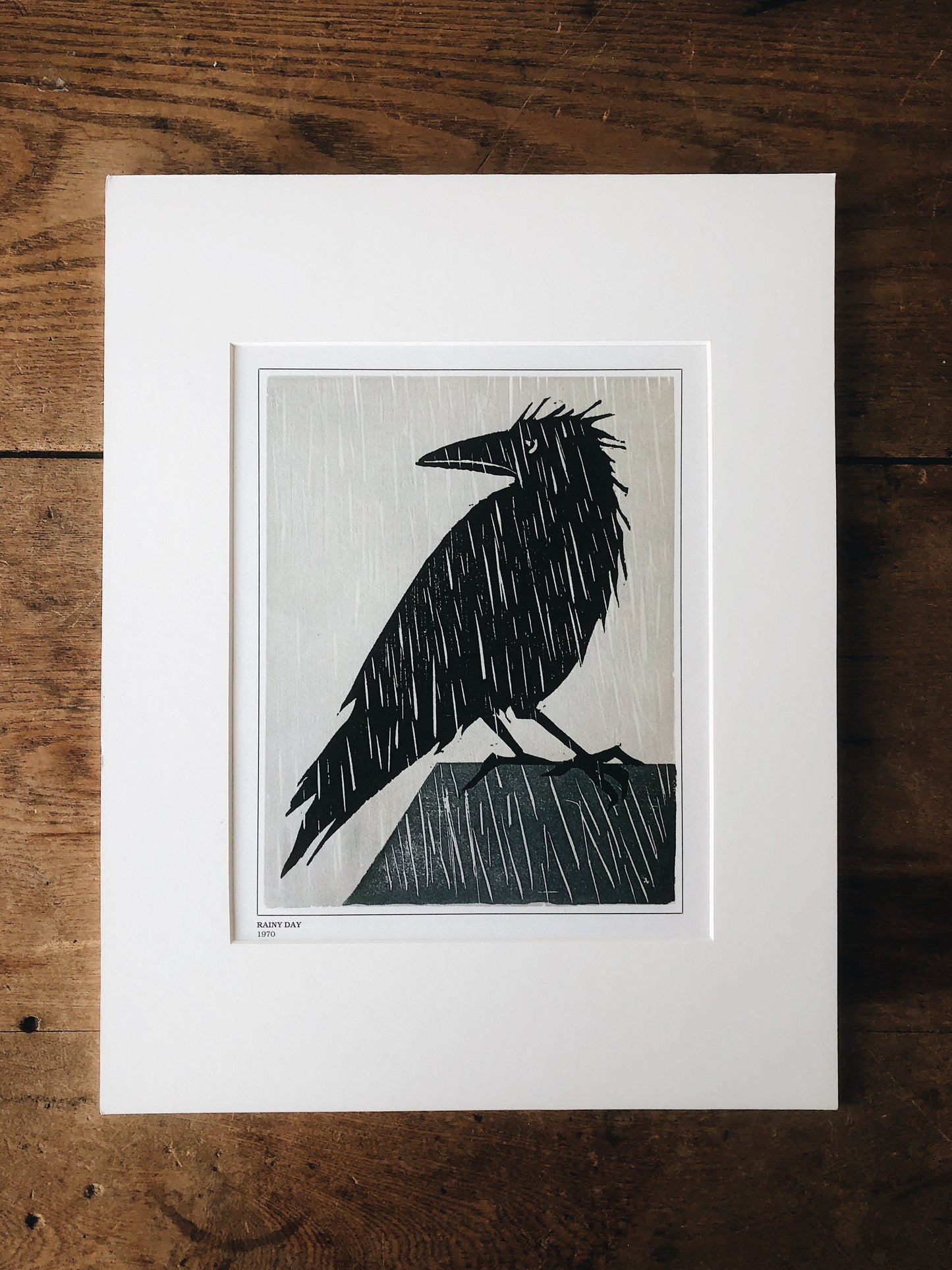 Vintage Dale Ormond Block Print