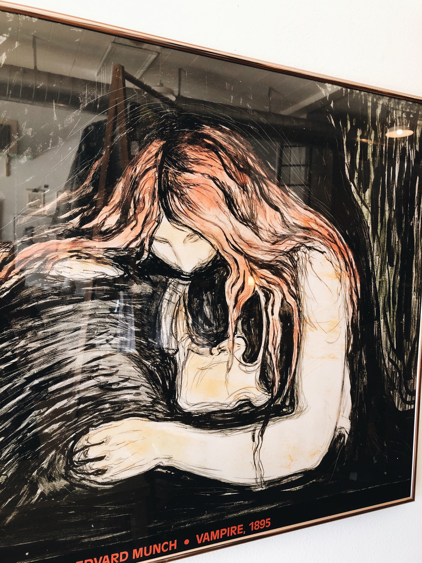 Framed Edvard Munch Print