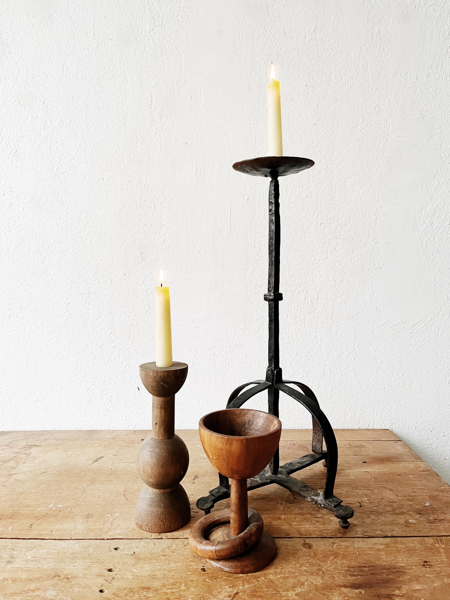 Primitive Candle Holder