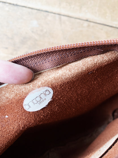 Vintage Leather Clutch