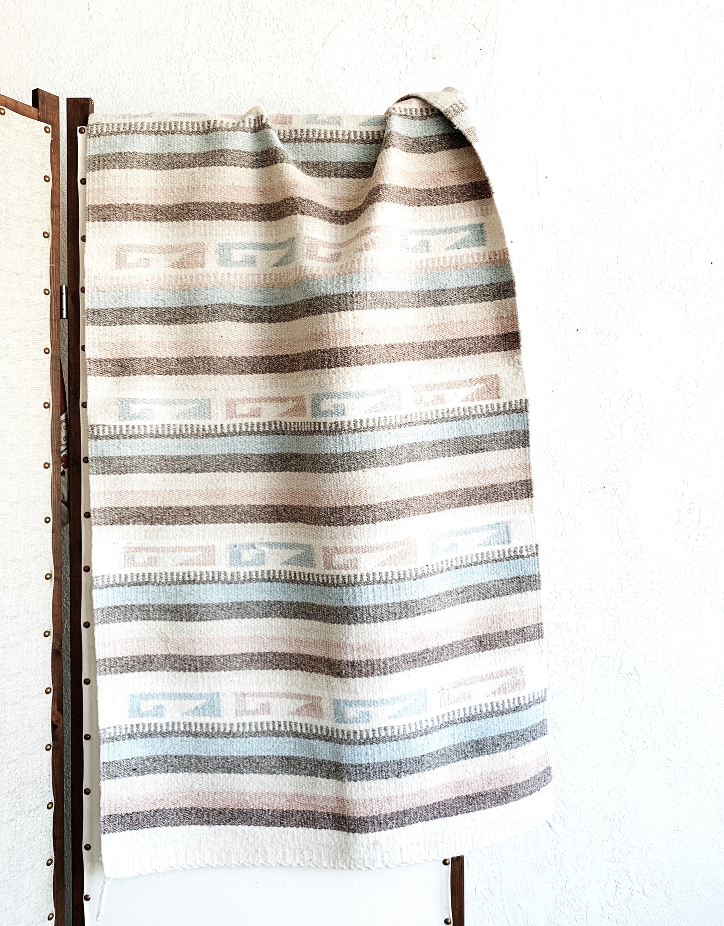 Vintage Cotton Blend Southwest Rug