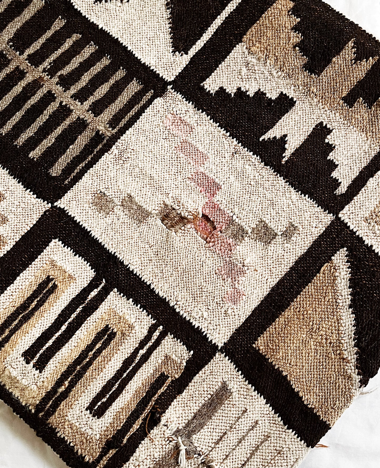 Stunning Handwoven Wool Textile