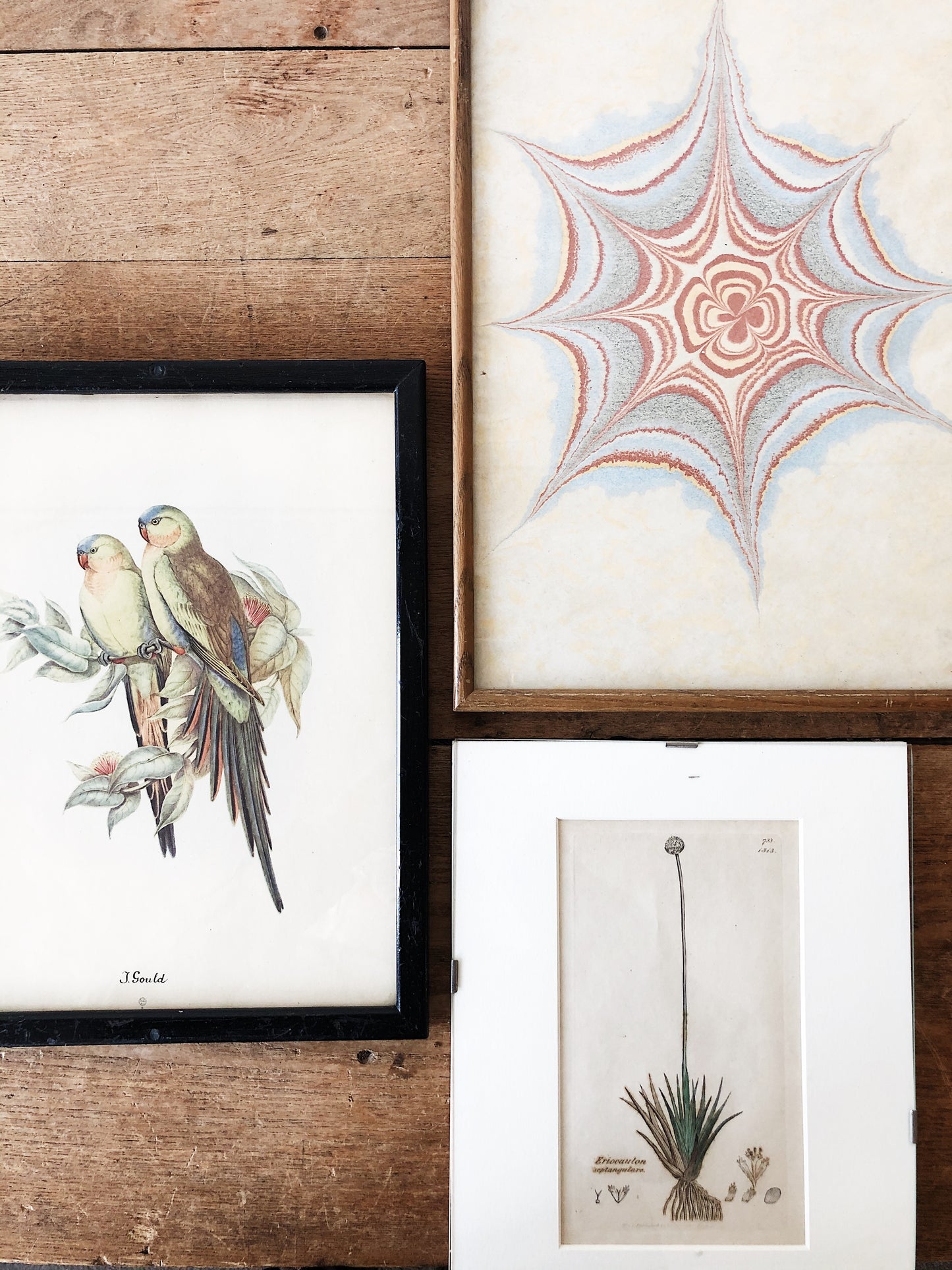 Vintage Handmade Paper Art