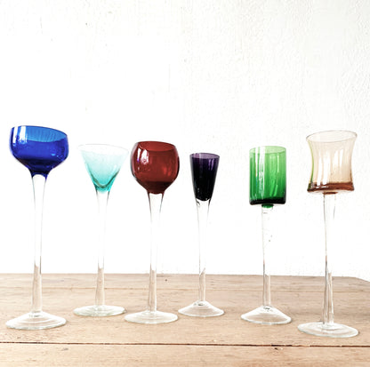 Vintage 🌈 Aperitif/Cordial Glasses