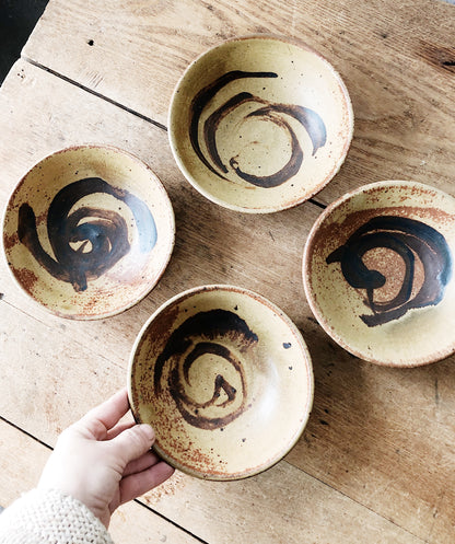 Vintage Stoneware Bowl Set