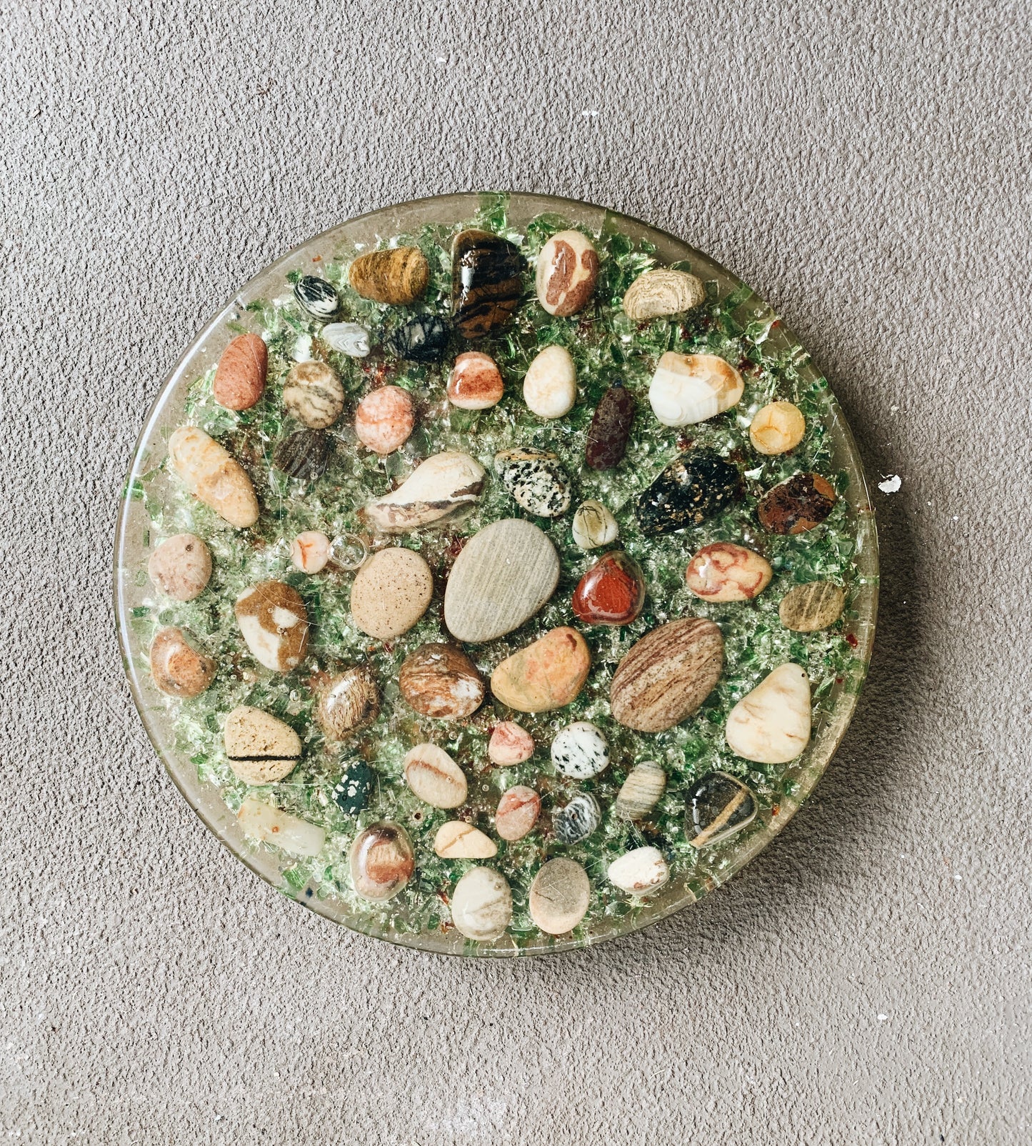 Large Resin Trivet / Art Piece