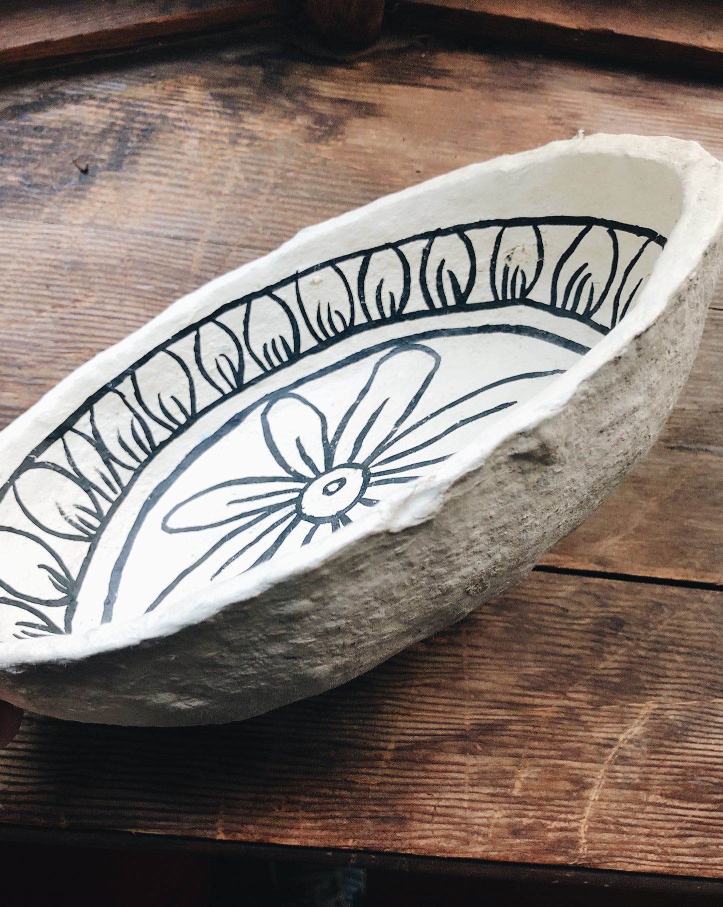 Papier Mâché Bowl