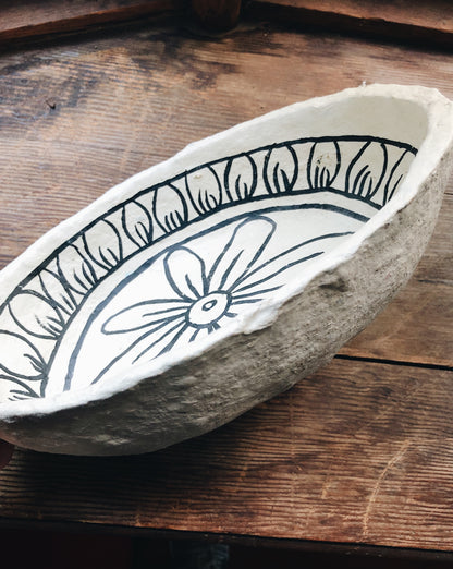 Papier Mâché Bowl