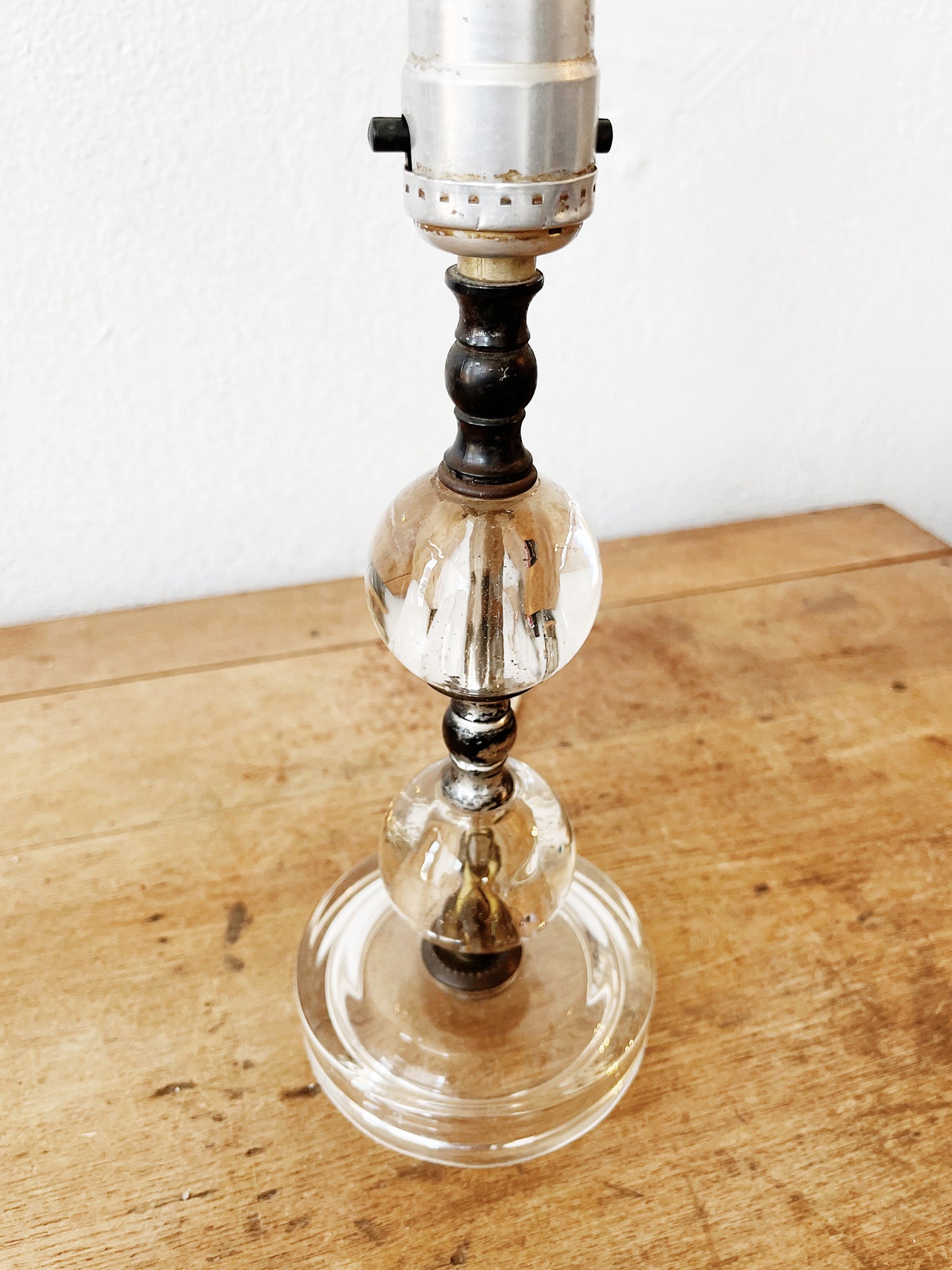Vintage Glass Lamp