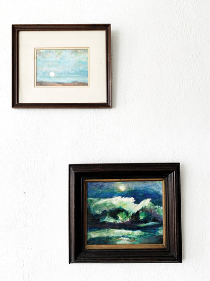 Vintage Moon Painting