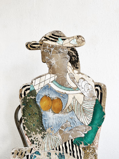 Hand Crafted Figural Chair