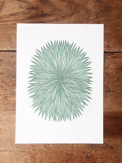 Vintage Czechoslovakian Wood Cut