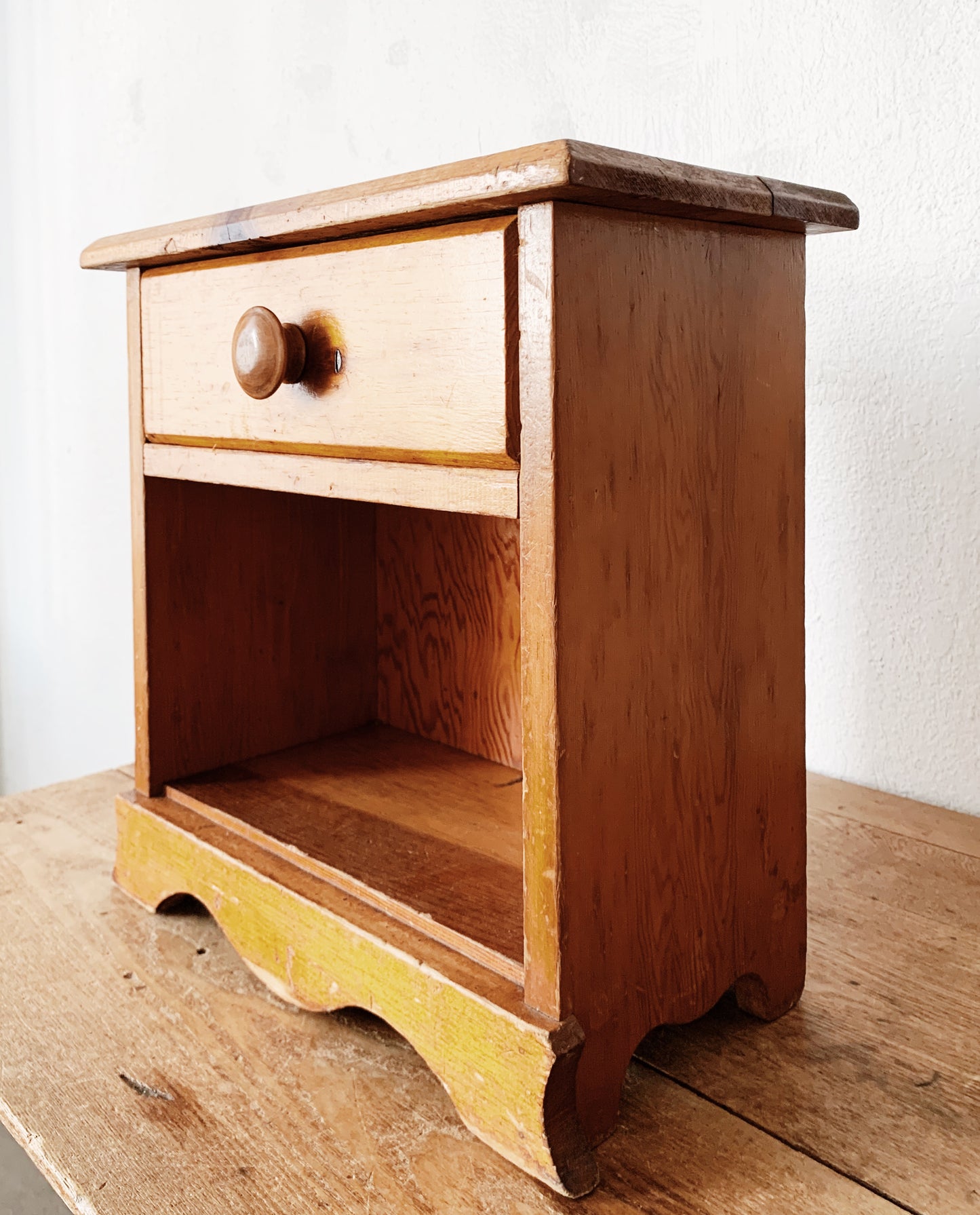 Mini Early Mid Century Nighstand/Cupboard