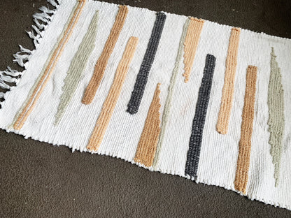 Vintage Cotton Throw Rug