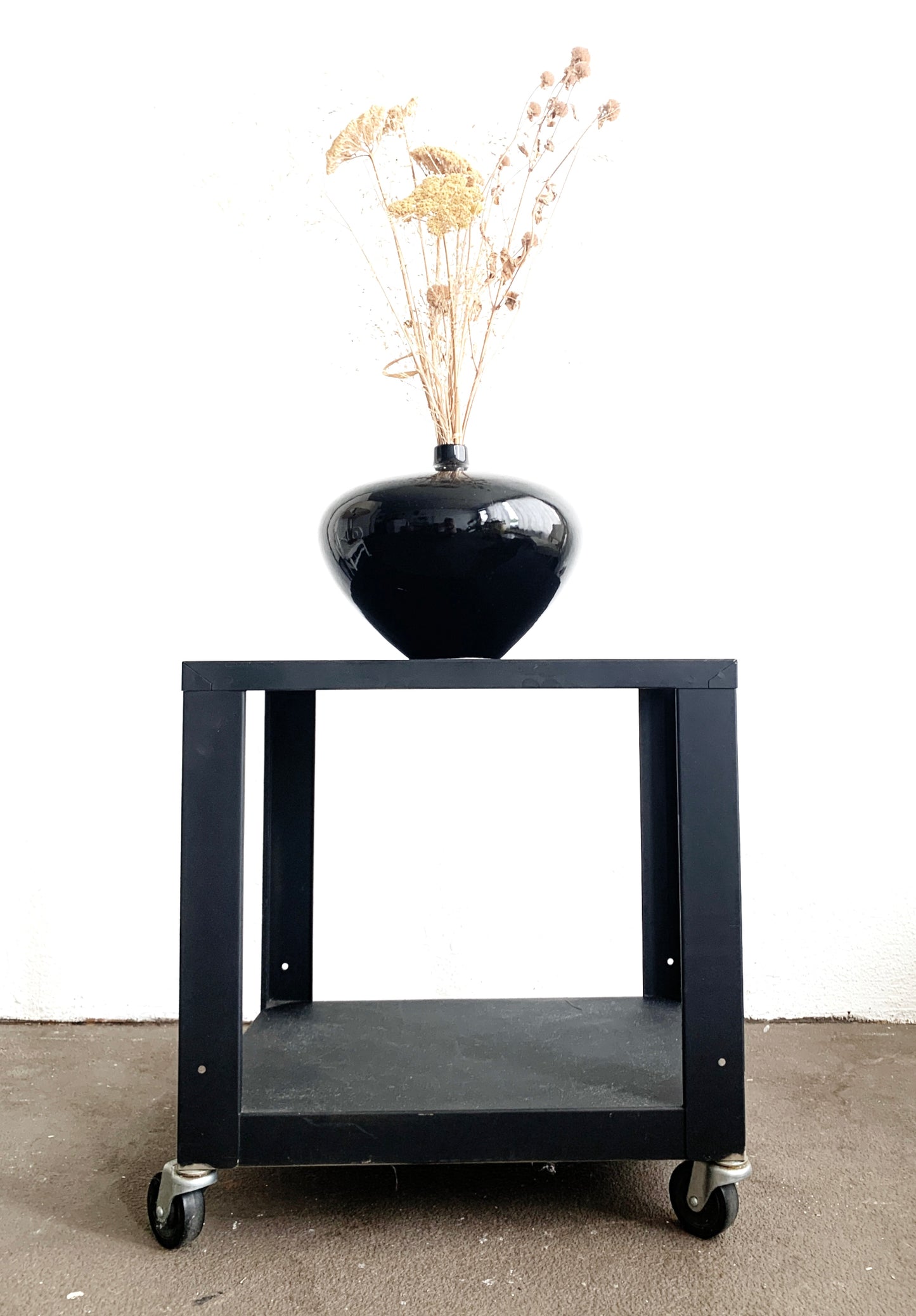 Vintage Industrial Metal Cart