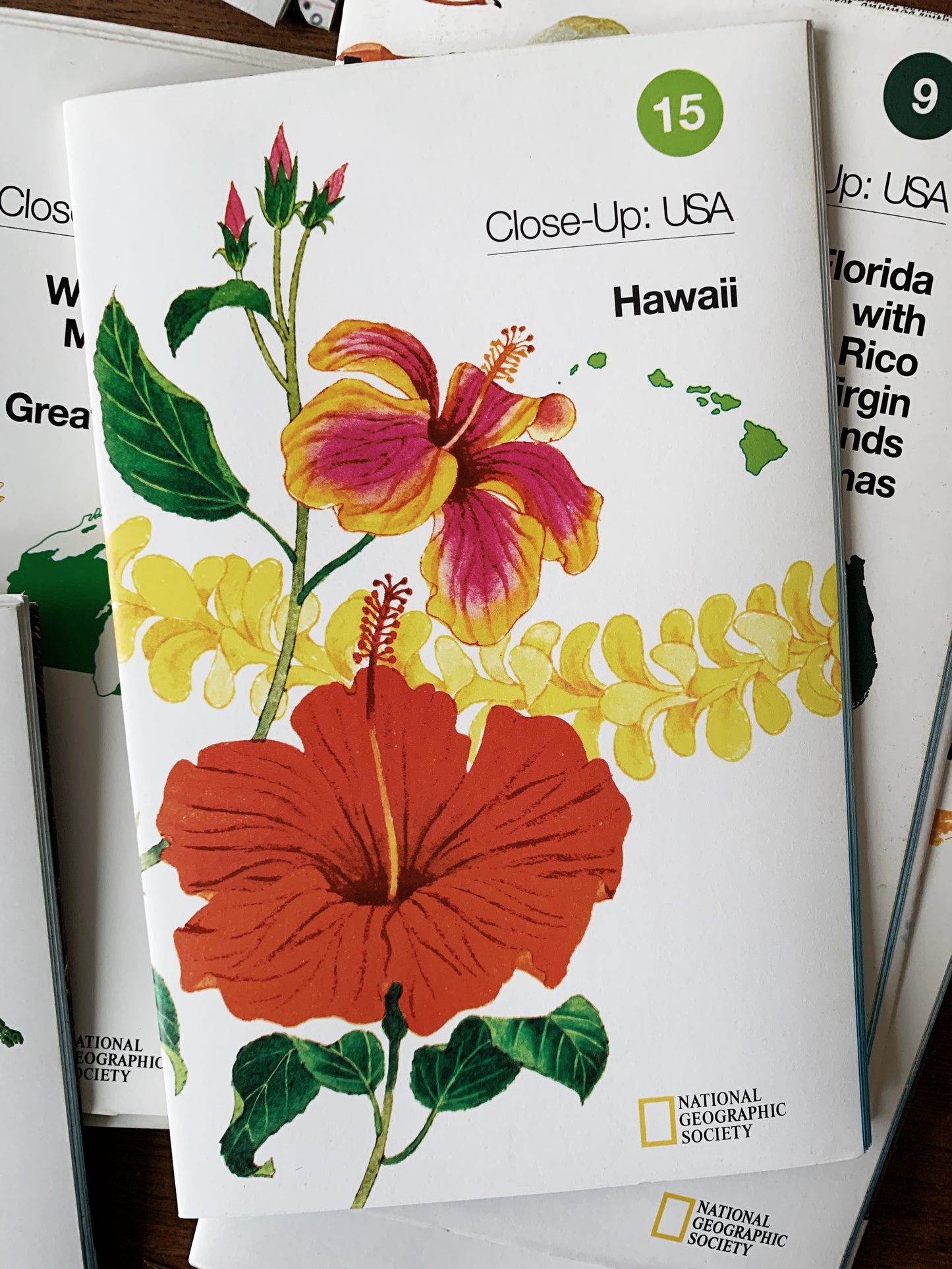National Geographic Boxed Regional Maps