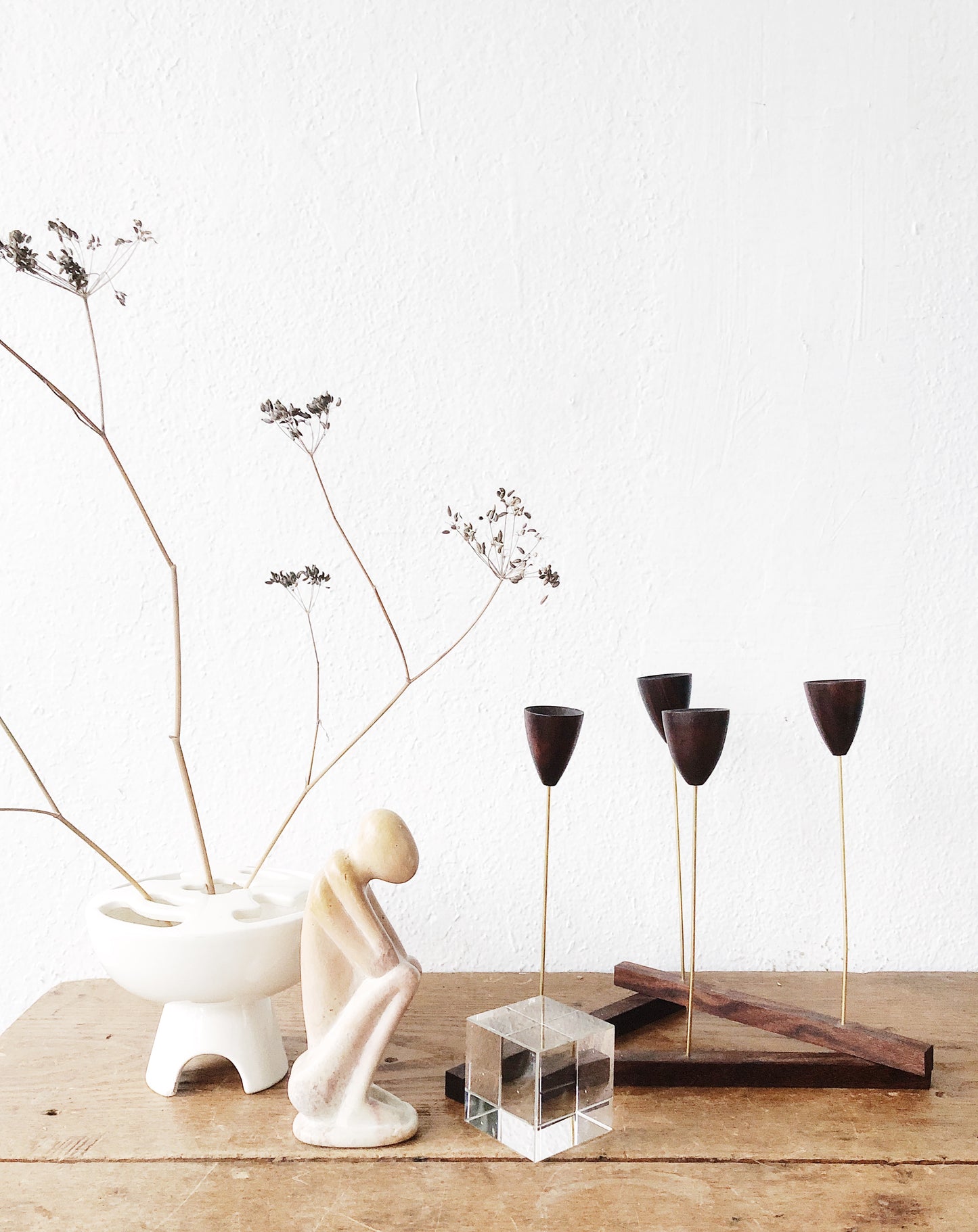 Vintage Ceramic Ikebana Vase