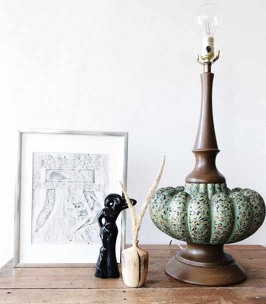 Original Vintage Mid Century Abstract  Art