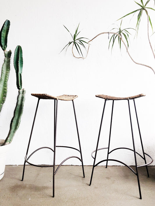 Vintage Arthur Umanoff Style Stool