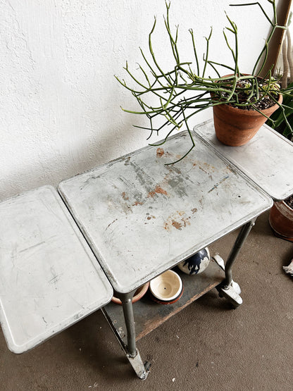 Mid Century Industrial Typewriter Table