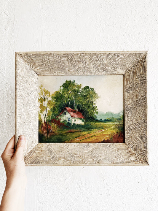Antique Framed Oil Painting