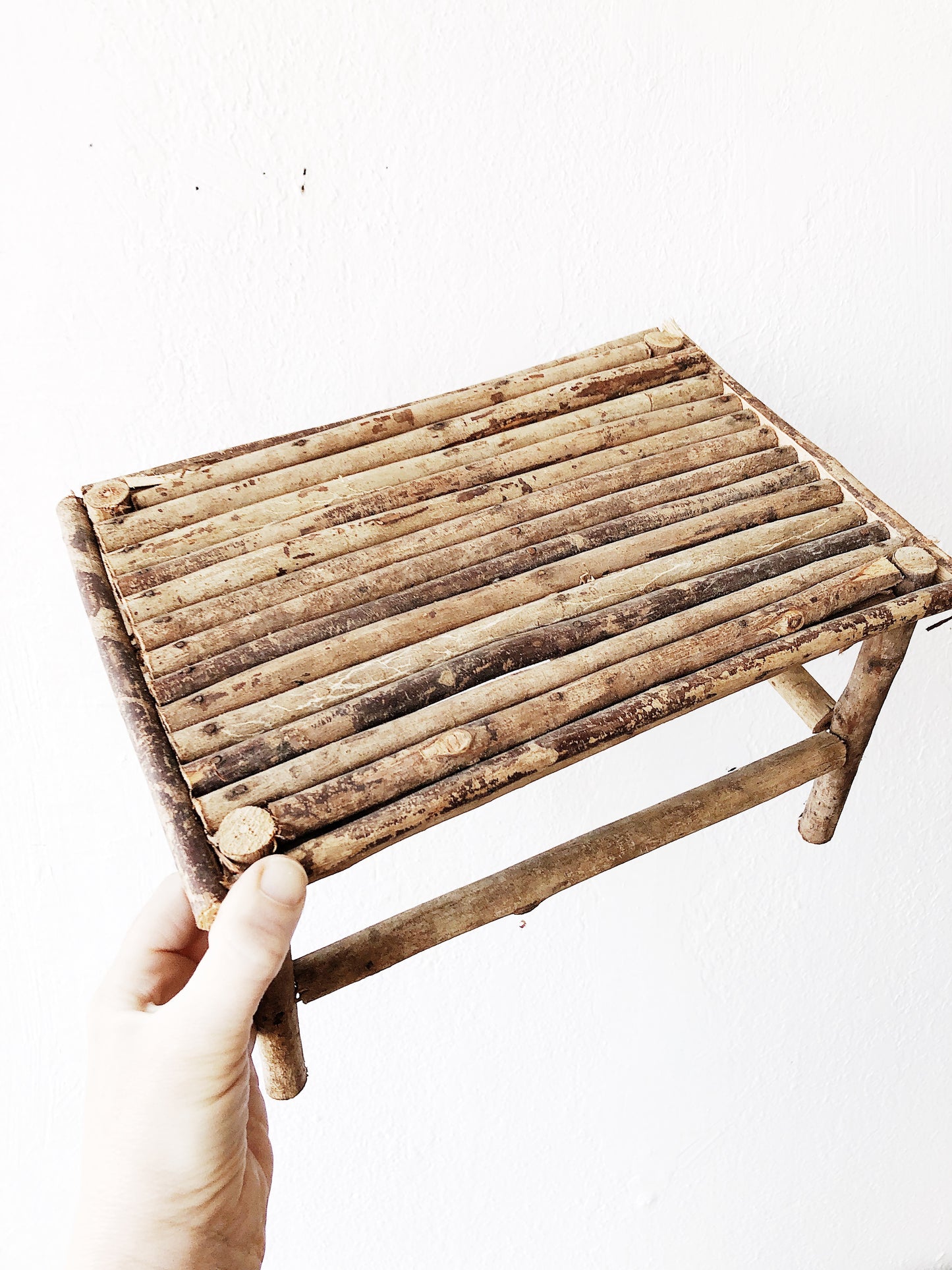 Vintage Primitive Twig Stand