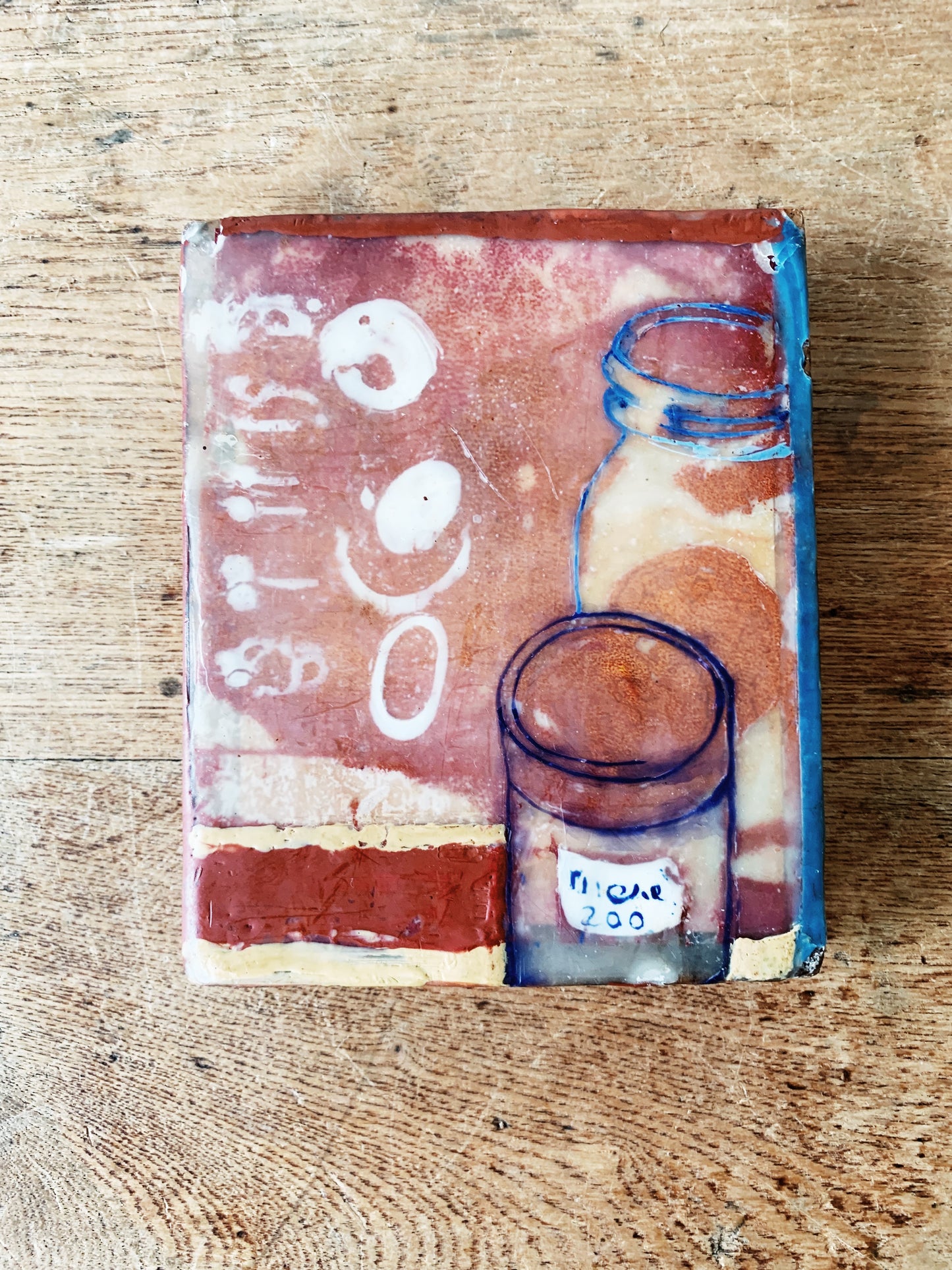 Original Encaustic Mini Painting