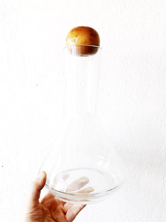 Vintage MCM Glass Decanter