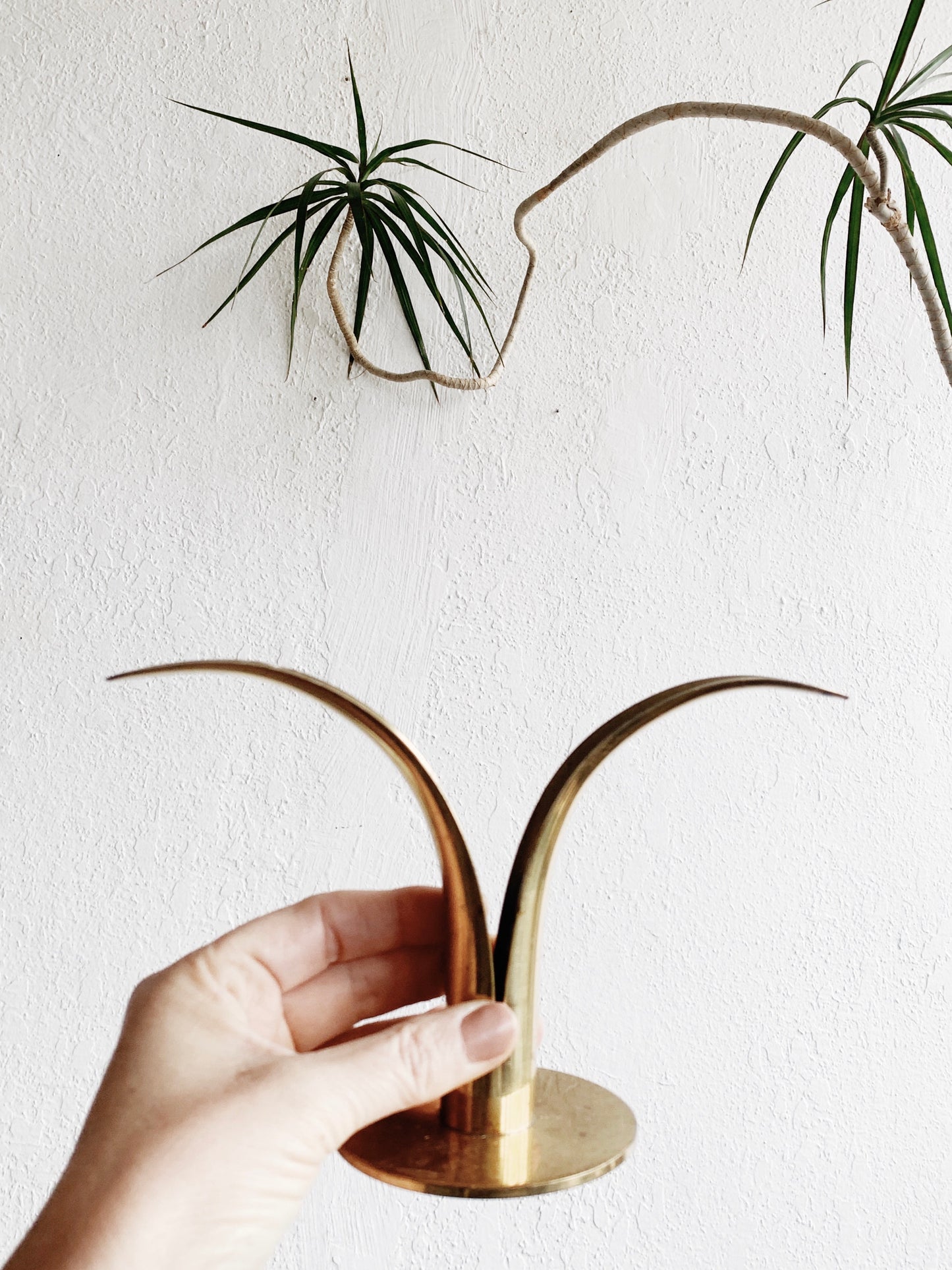 Vintage Brass Candle Holder
