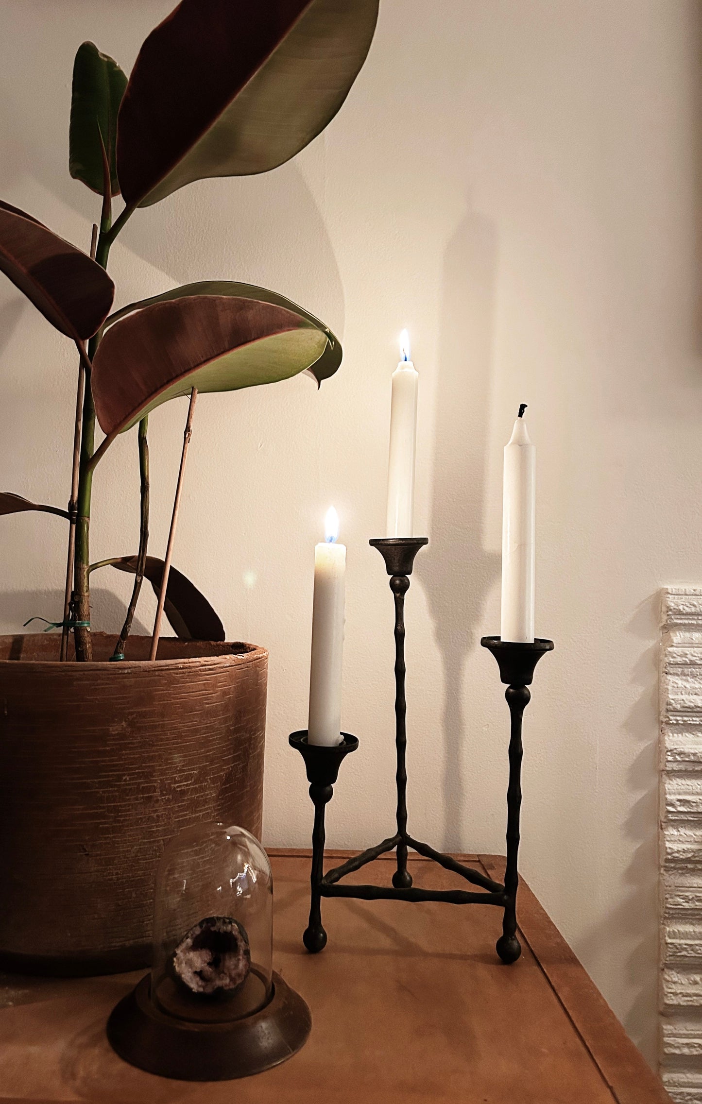 Vintage Metal Candelabra