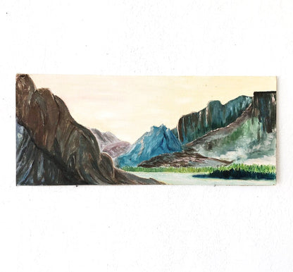 Oblong Landscape on Board