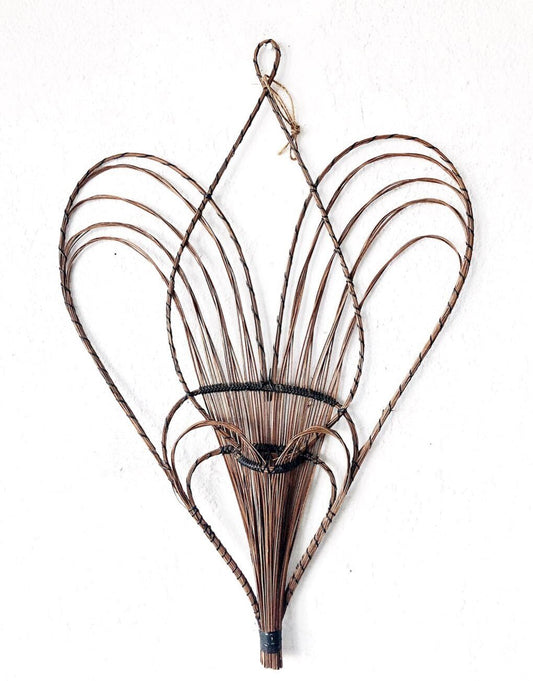 Vintage Grapevine Basket