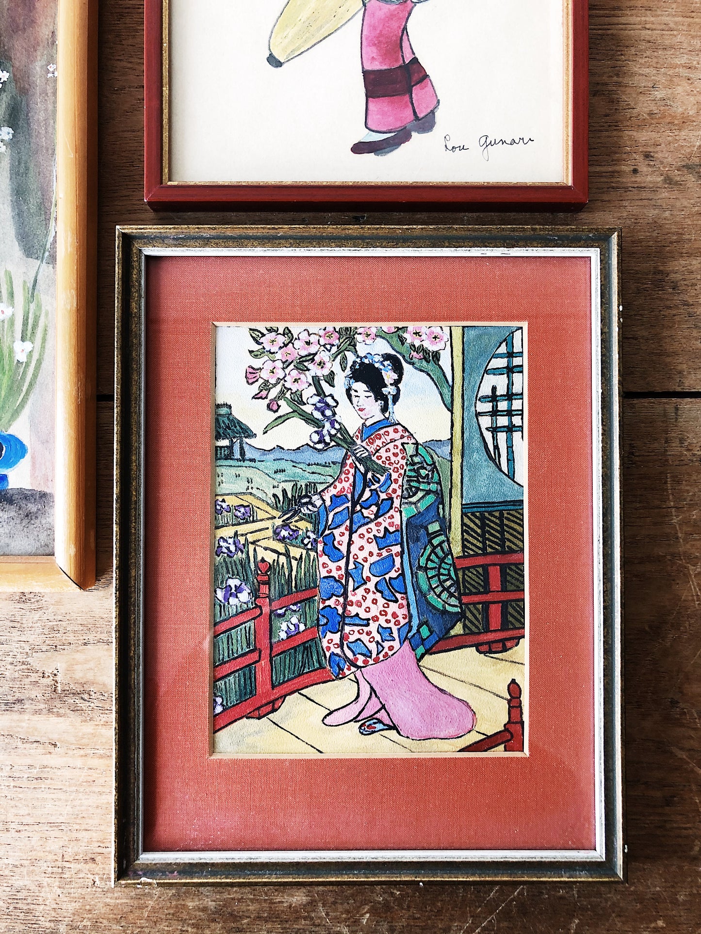 Original Vintage Japanese Painting