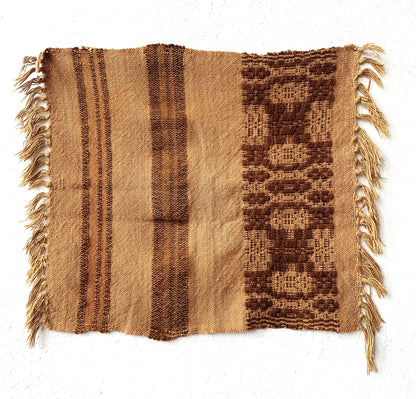 Vintage Woven Textile Fiber Art