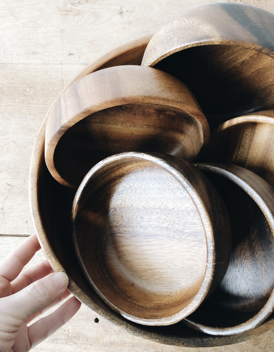 Vintage Salad Bowl Set Maven Collective